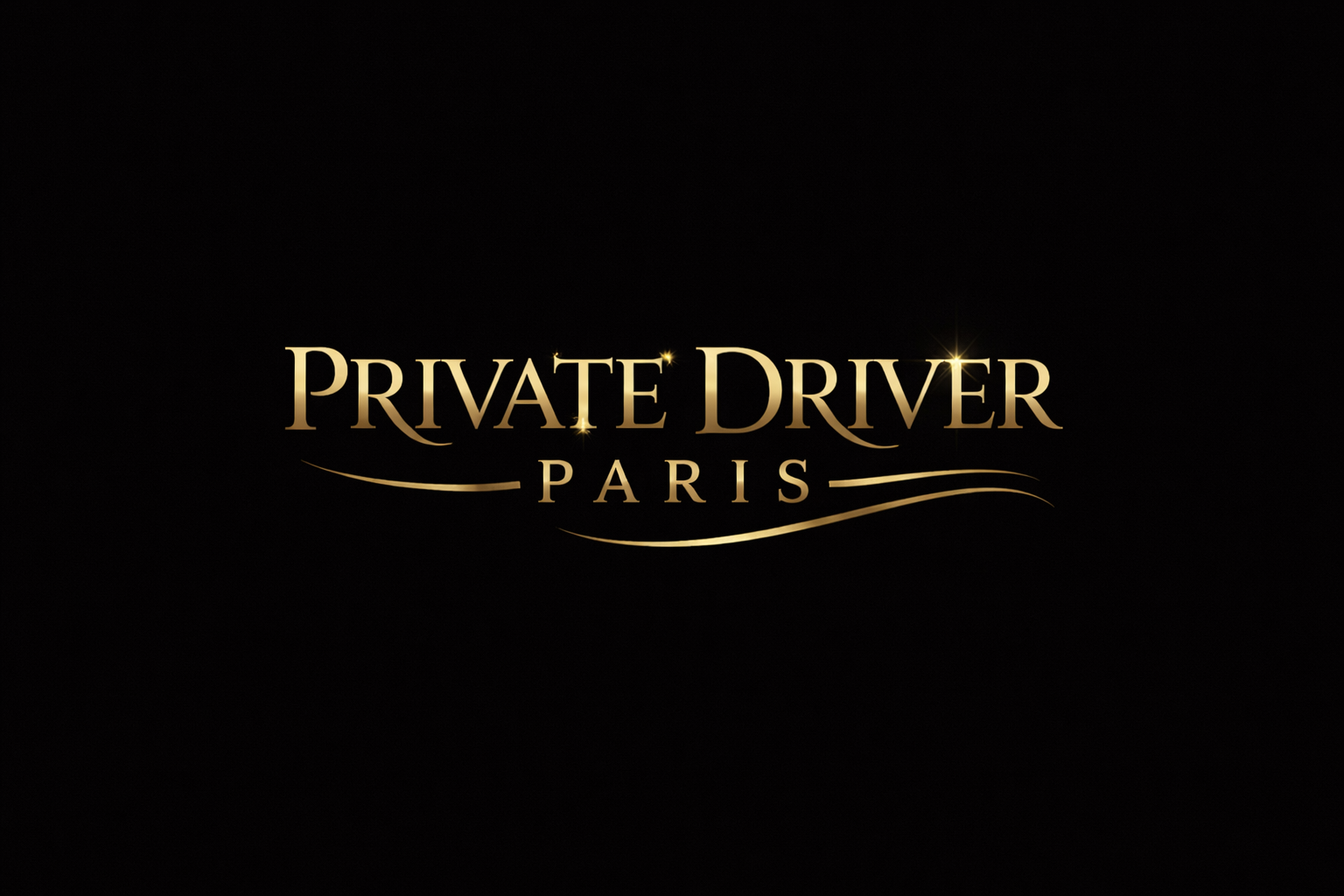 Private Driver Paris luxury chauffeur service logo